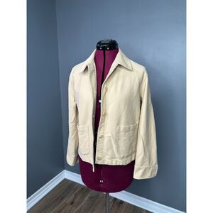 Minimalist, Clean Girl Light Cream Jacket-S